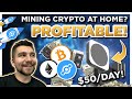 I'm making over $50 a day mining Helium HNT & over $100 a day mining Ethereum and Bitcoin!