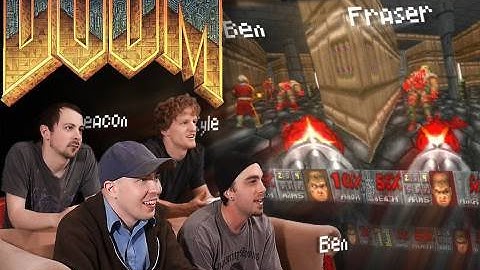 DOOM Co-Op! - Part 1 - Video Games AWESOME!