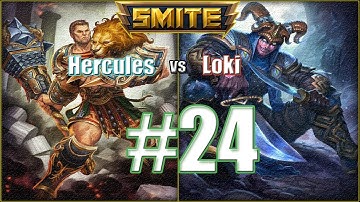 SMITE Ranked - Grandmasters Duel 1v1 | Hercules vs Loki | Eat that Demigod D*ck