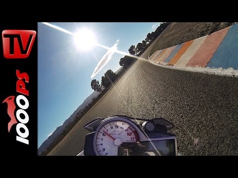 BMW S 1000 R Rennstrecke Onboard - BMW Motorrad Testcamp Almeria 2014 BMW S 1000 R Rennstrecke Onboard - BMW Motorrad Testcamp Almeria 2014