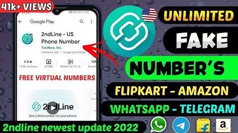 Create fake telegram and whatsapp account 2022| 2ndline all signup problem solution|Canada area code
