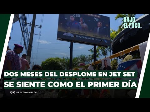 DOS MESES DEL DESPLOME EN JET SET, EL DOLOR SE SIENTE COMO EL PRIMER DÍA