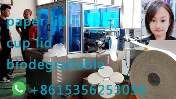 Paper Cup Lid machine ,120pcs/min speed ,full automatic ,