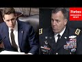 'This Report Is Disturbing': Josh Hawley Presses Military Official On Afghanistan Withdrawal