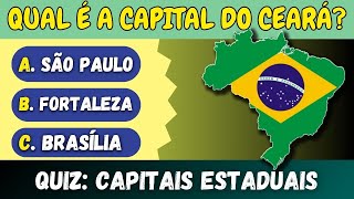 Quiz das Capitais Brasileiras - Teste os Seus conhecimentos em Geografia!