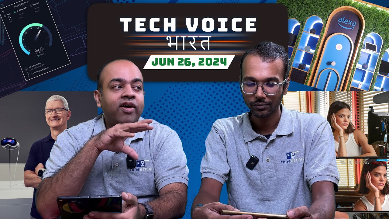 TechVoiceभारत #1  - Meta AI, Apple Vision Pro Mini,  OnePlus Nord CE4 Lite