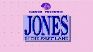 Jones in the Fast Lane gameplay (PC Game, 1991)