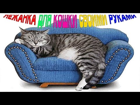 ЛЕЖАНКА ДЛЯ КОШКИ СВОИМИ РУКАМИ