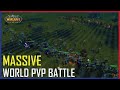 Wow classic  massive world pvp battle