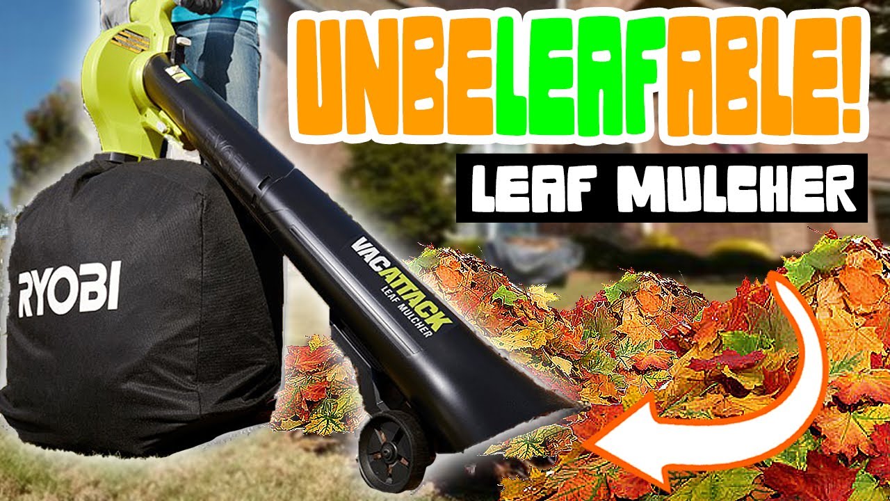 I made my Vac-Attack Leaf Mulcher better with a Black and Decker Accessory  : r/ryobi