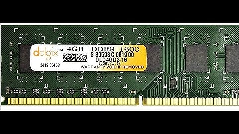 UNBOXING OF Dolgix 4GB DDR3 1600MHz Desktop RAM (Memory) U-DIMM | Long-DIMM (3 Years Warranty)