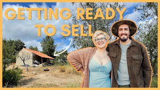 STARTING WORK ON OUR OFF GRID PROPERTY! Portugal Homestead