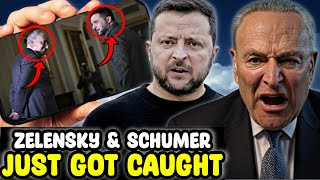 Full 🚨CAUGHT on CAMERA! Chuck Schumer CAUGHT Having SECRET MEETING with Zelenskyy To PLOT Against TRUMP Guide