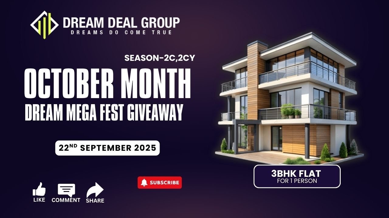 Season 2C & 2CY  October Months Dream Mega Fest Giveaway