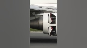 Thrust reversers stowed 🔥💨 Airbus A320 CFM 56-5B6 Engine ✈️ #engineering #planespotting