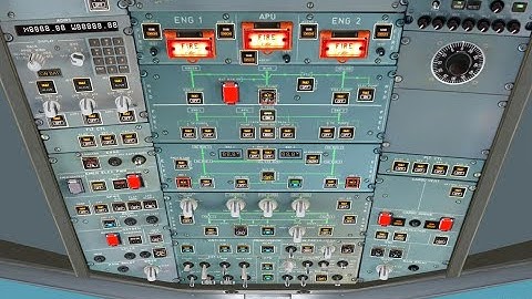 Airbus A320 Cockpit lights and colours explained for Airline Exams!!