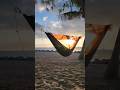 Youtube vs reality. #travellife #hammocklife #sunset