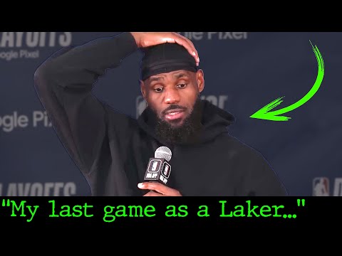 Playoff DRAMA: Lebron's LAST GAME As A Laker...