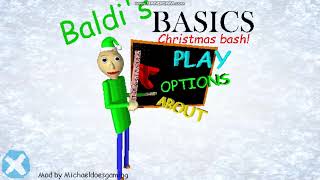 Baldi Invited Me To His Christmas Party | Baldi's Basics Christmas Bash Gameplay