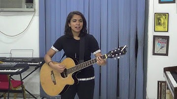 Thumbnail of Dubai Music School student SANOJA PAI rehearsing for a show