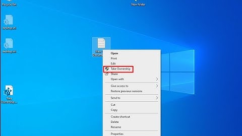 add take ownership option to right click menu in windows