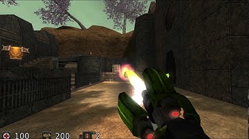 Cube 2 Sauerbraten: alien Inky guns (no audio)