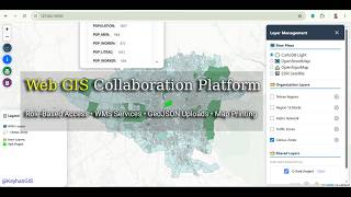 🌍 Web GIS Collaboration Platform | Django, PostGIS, GeoServer &amp; Leaflet