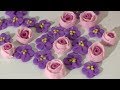ЦВЕТЫ ИЗ АЙСИНГА Как сделать цветы из айсинга своими руками