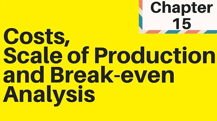 4.2 Costs, scale of production and break even analysis - DayDayNews