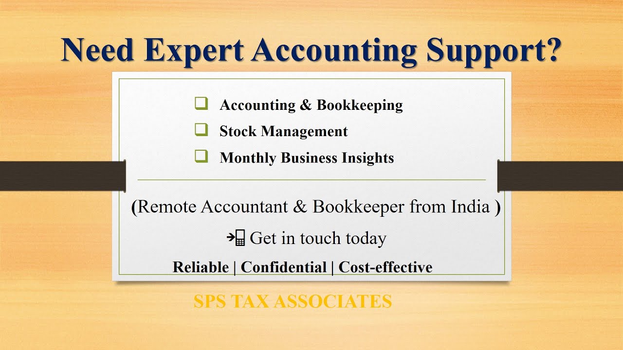 Accounting and Bookkeeping Services
