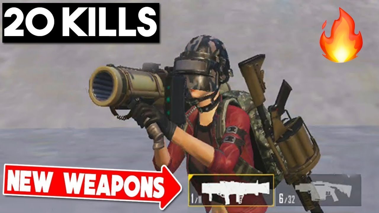 *NEW* Grenade Launcher & Missile Launcher | 20 KILLS Solo | PUBG Mobile