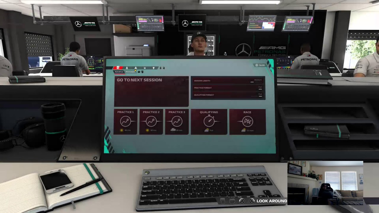 f1 testing live stream