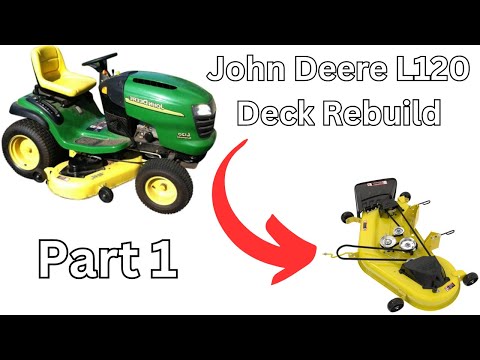 john deere l120 deck parts diagram