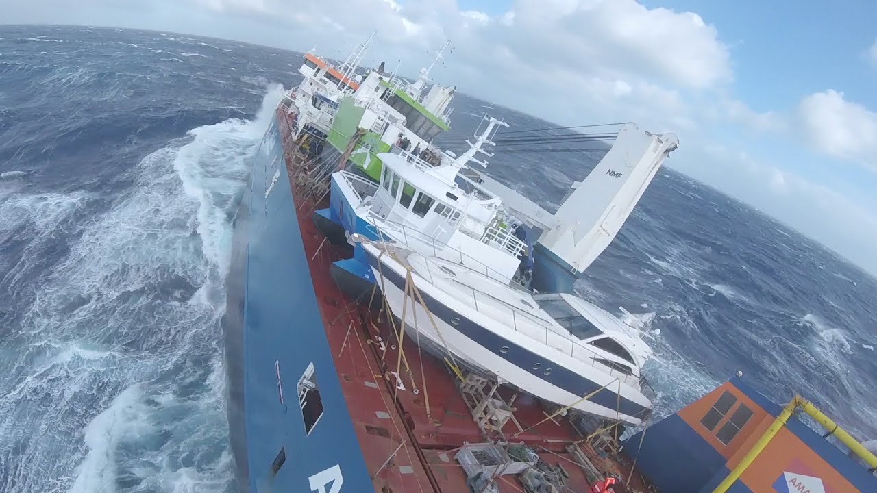Salvamento da Tripulação no Mar do Norte
