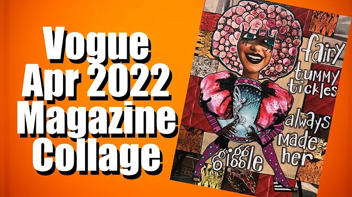 Vogue April 2022 Magazine Collage