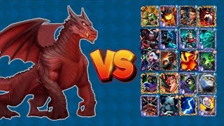 Dragon vs All card's//castle crush