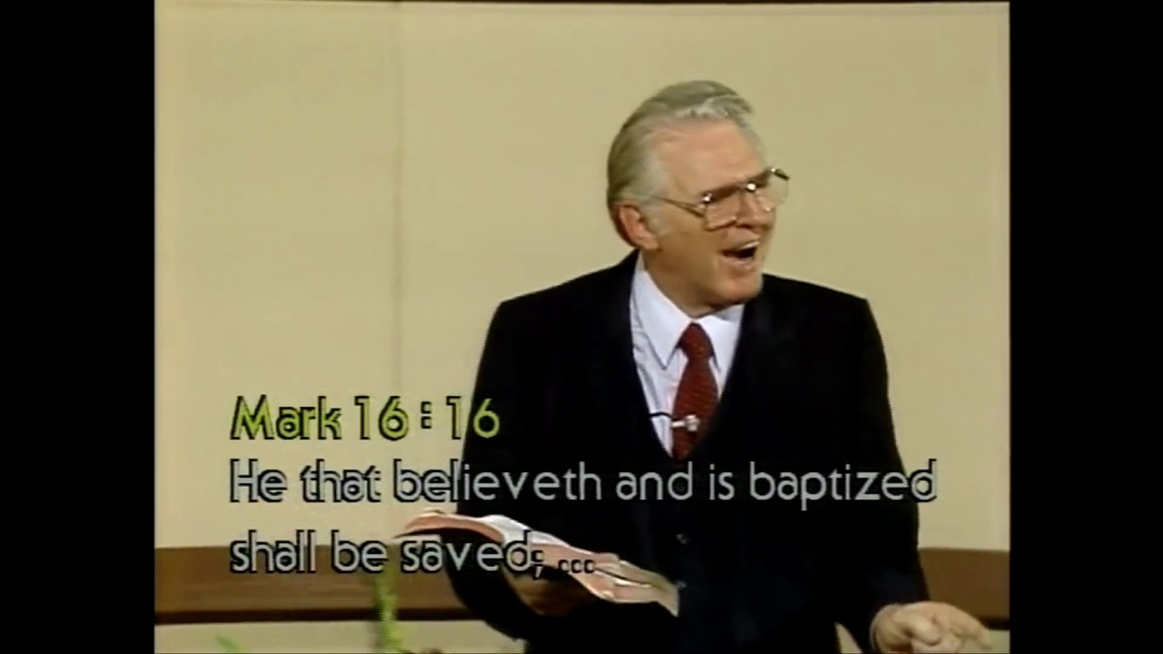 Joe crews sermons is baptism really necessary part 2 amazing facts