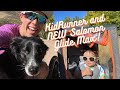 Kidrunner run and new salomon glide max first run