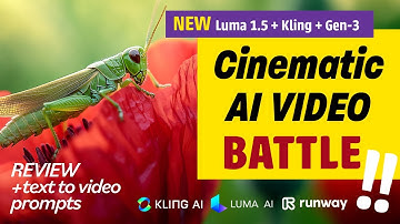 Can NEW LUMA 1.5 read cinematic AI Video prompts better than Gen-3 Alpha and Kling AI?