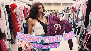 FIRST THRIFT TRIP AFTER LOCKDOWN (+try-on haul)