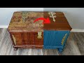Ball and Claw Kist Makeover | Annie Sloan Aubusson Blue Chalk Paint  | Restore