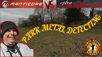 Metal Detecting WAR!  Legend vs Manticore | 1st time out with the manticore | mondaydigs