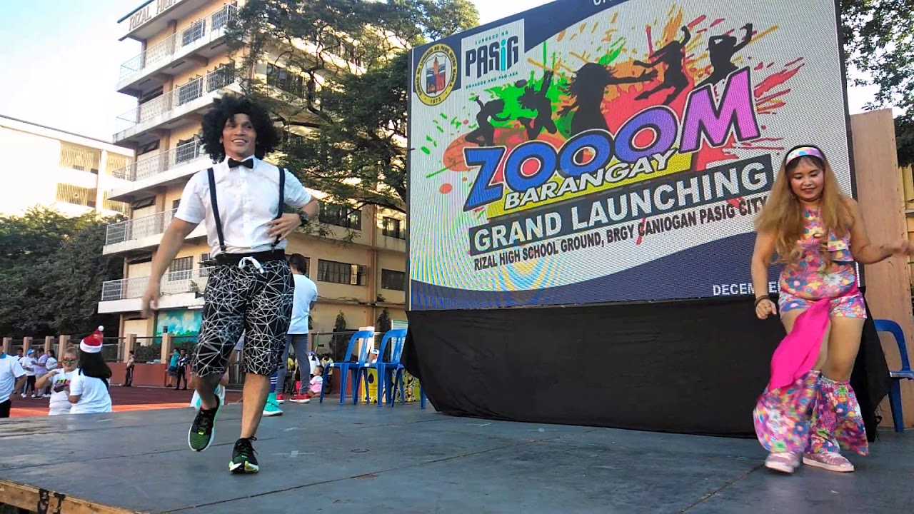 YMC ZOOOM BARANGAY RETRO DANCE GRAND LAUCHING DEC.14 2020 TO RIZAL HIGH SCHOOL PASIG CITY