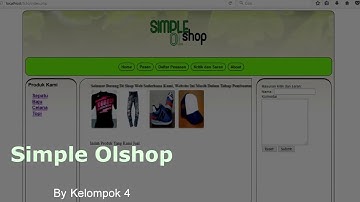 [Tugas Akhir Pemrograman Web] - Tutorial Membuat Website