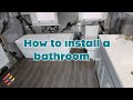 How to install a bathroom - 2nd fix