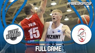 Nizhny Novgorod (RUS) v Szolnoki Olaj (HUN) - Full Game - FIBA Europe Cup 2017