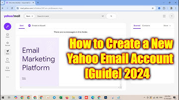 How to Create a New Yahoo Email Account [Guide] 2024