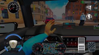 Real Night Taxi Driver 3D 2026 Gameplay – City Driving Crazy Traffic or Sharp Passenger Car Gameplay screenshot 3