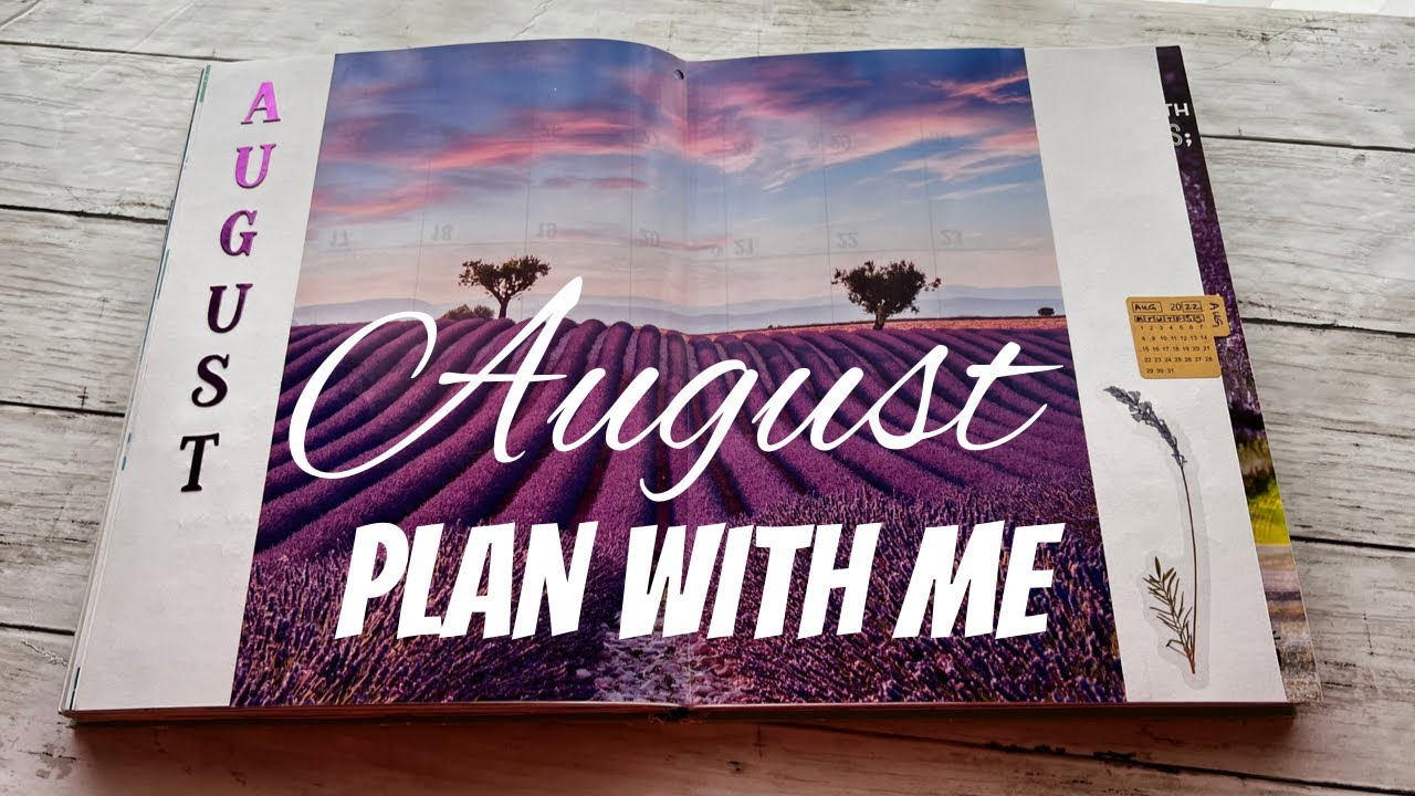 PLAN WITH ME 💐August 2022