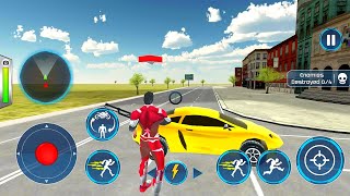 Grand Police Robot Speed Hero City Cop Robot Games Android Gameplay #1 screenshot 4